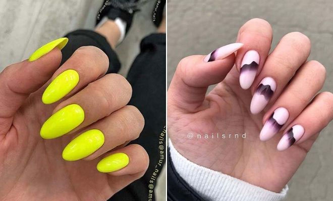 Creative Nail Designs For Almond Acrylic Nails