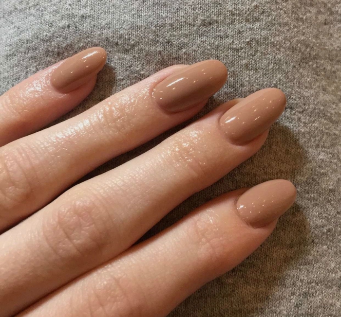 Kylie Jenner Ombre Nails Brown
