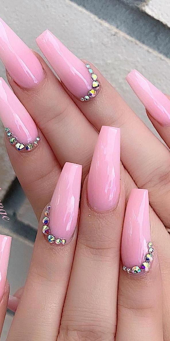 Super Cool Pink Nail Designs That Every Girl Will Love