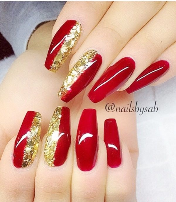 Pin On Valentines Nails