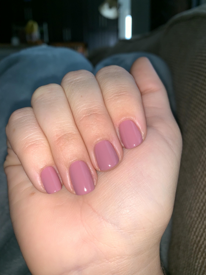 Super Pretty Dusty Rose Color I Just Got This Week Nails