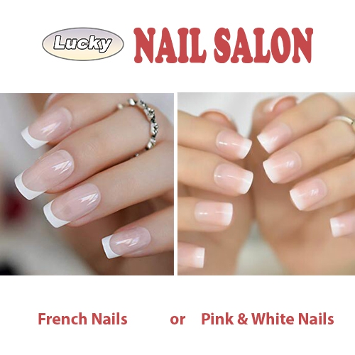 Difference Between French Manicure And Pink White Nails