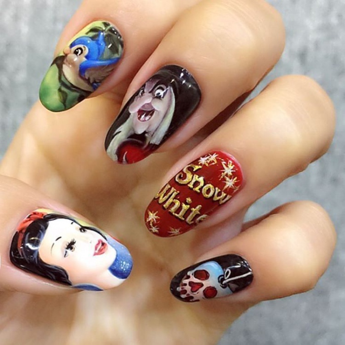 Beserk On Instagram Look At These Amazing Snow White Nails By