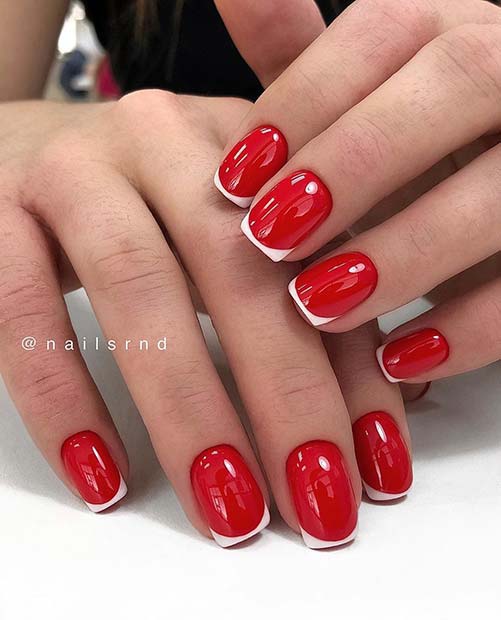 Pretty Ways To Wear Red Nails