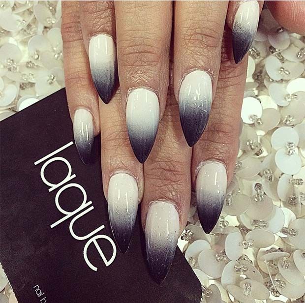 Best Black And White Nail Designs