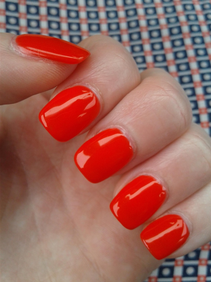 Blood Orange Nails