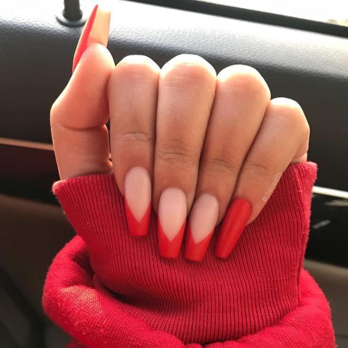 Nails That Go With Red Dress