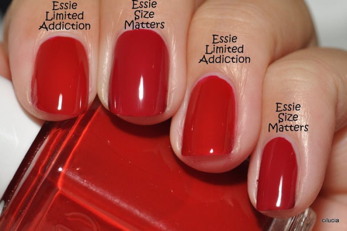 Essie Red Nails Polish