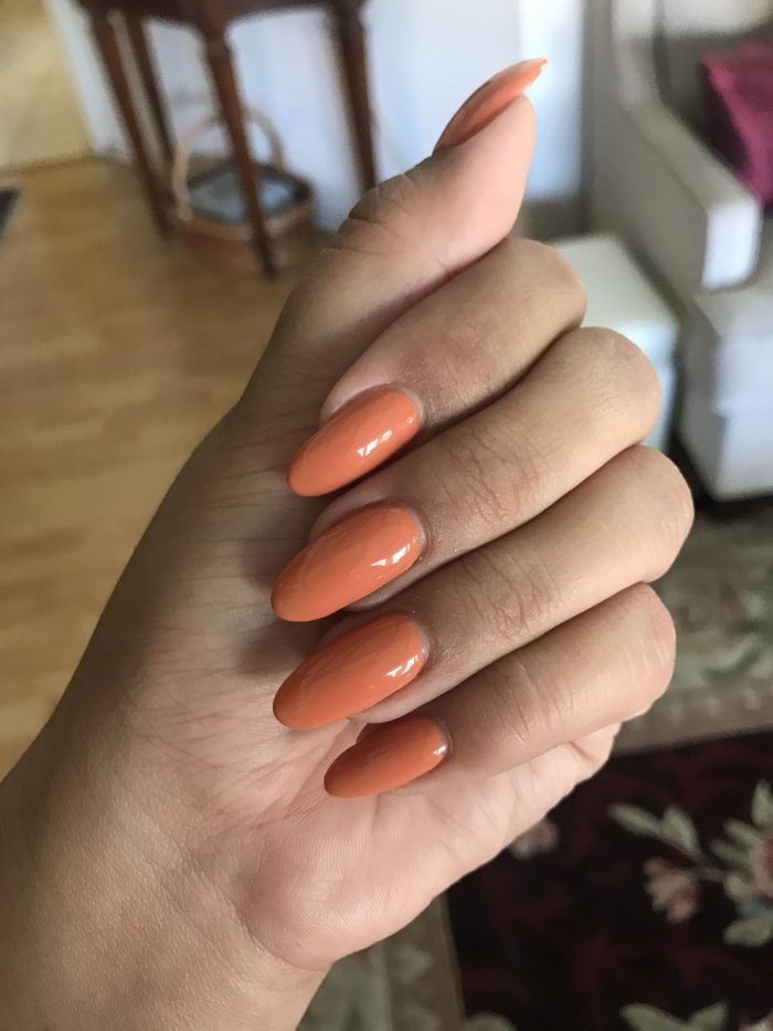 Almond Nails Fall Nails Opi Freedom Of Peach