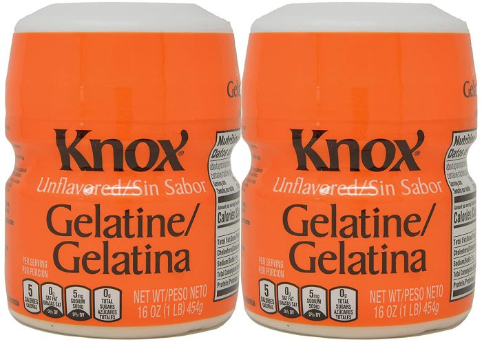 Amazoncom Knox Unflavored Gelatin Oz Pack Of Grocery