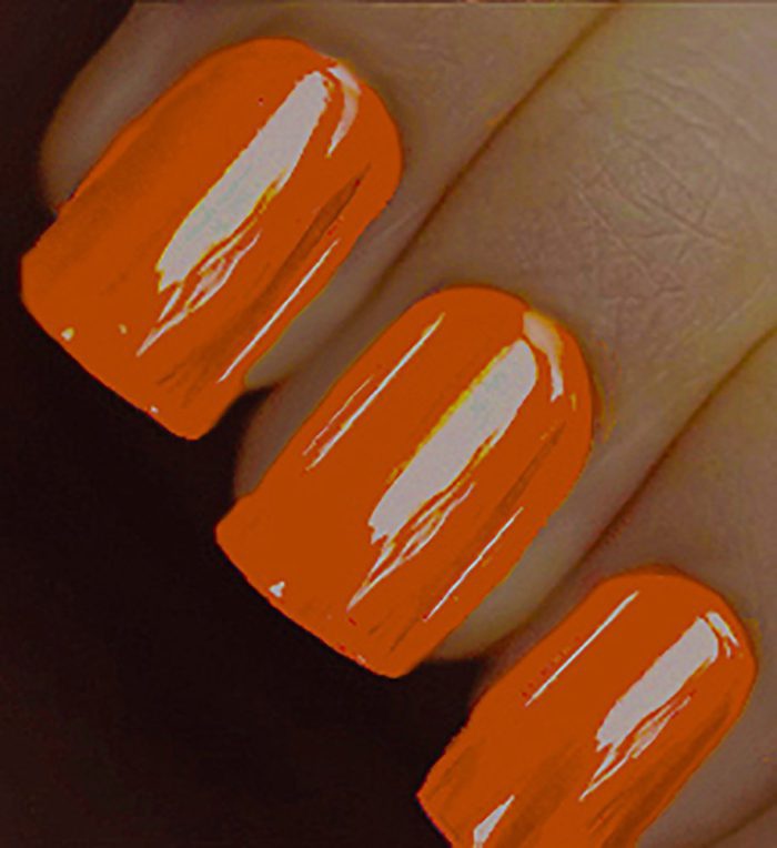 Amazoncom Minx Nails Orange You Glad Im Here Chrome Orange