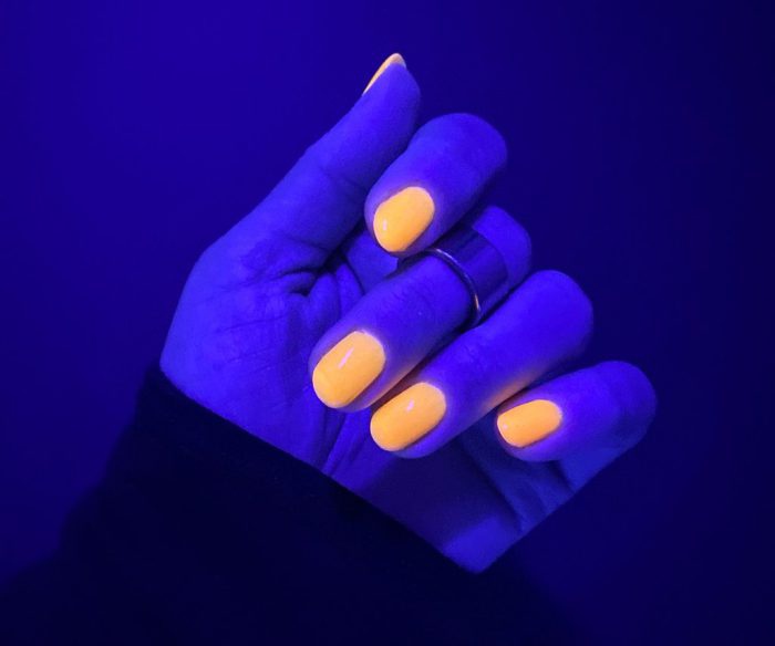 Neon Orange Glow In The Dark Pretty Woman Nyc