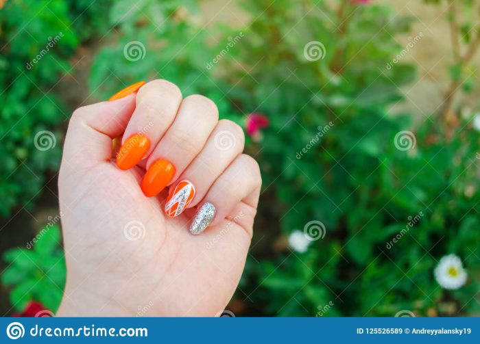 Perfect Manicure And Natural Nails Attractive Modern Nail Art