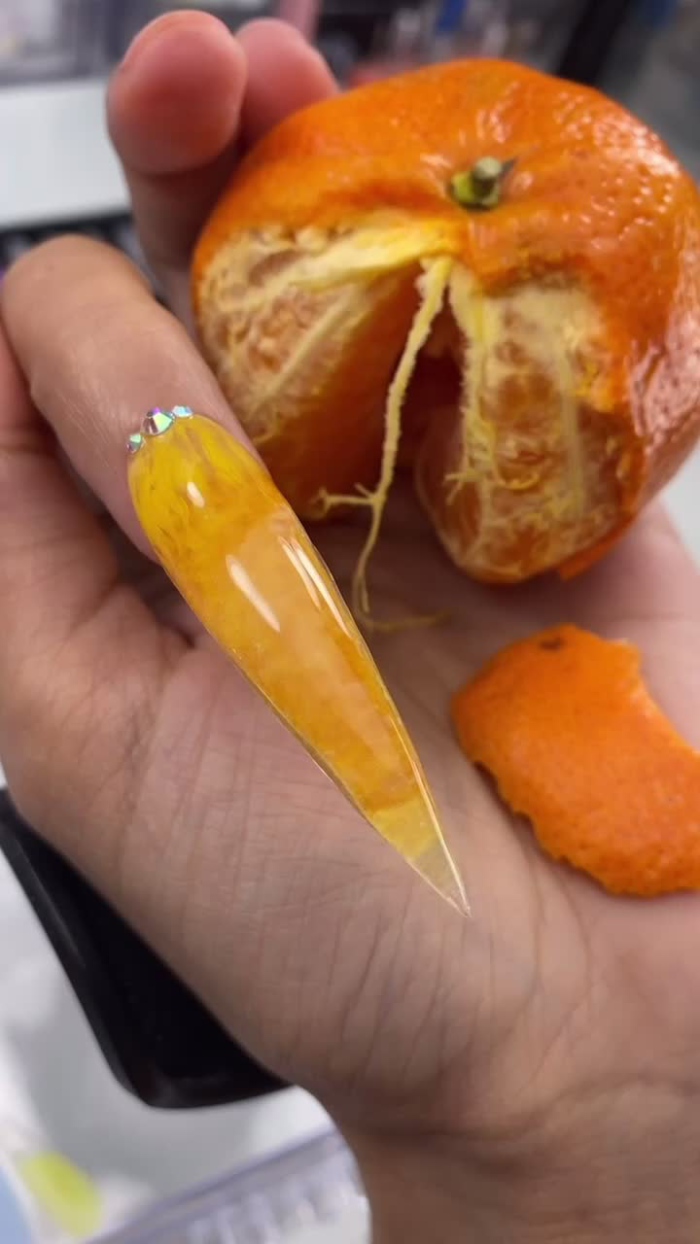 Reply To Dopeesofia Orange Peel Nails Full Video On My