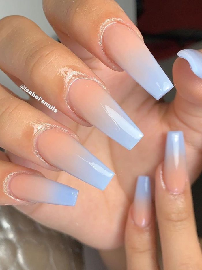Best Summer Ombre Nails In