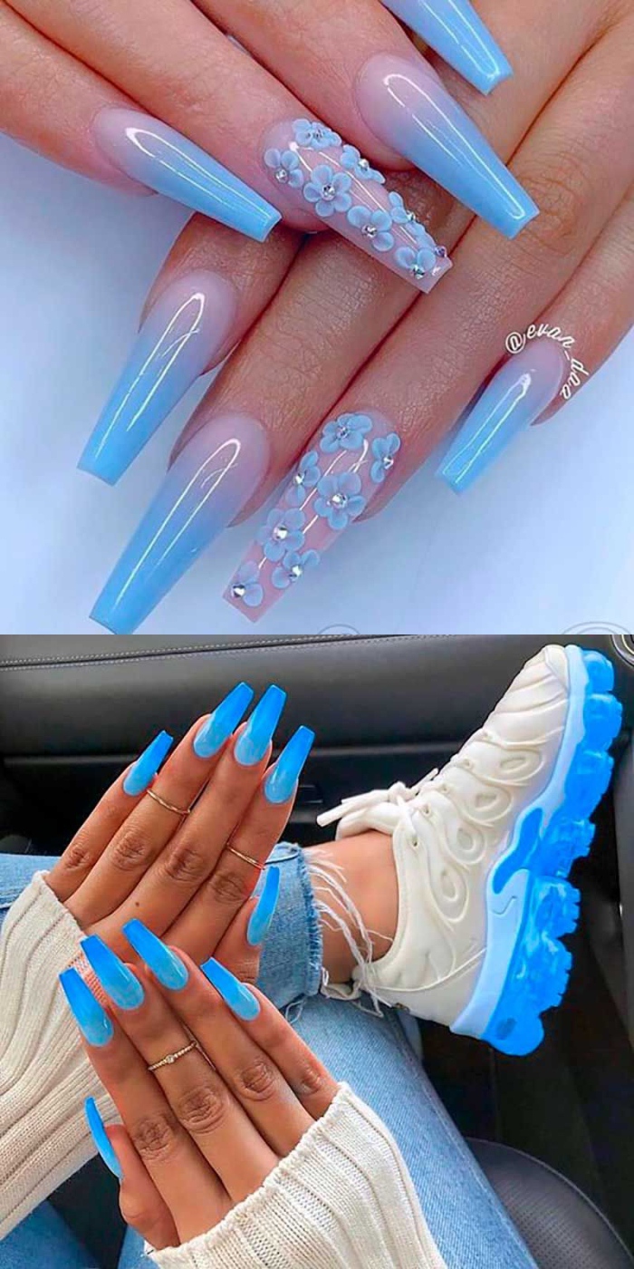 Best Summer Ombre Nails In