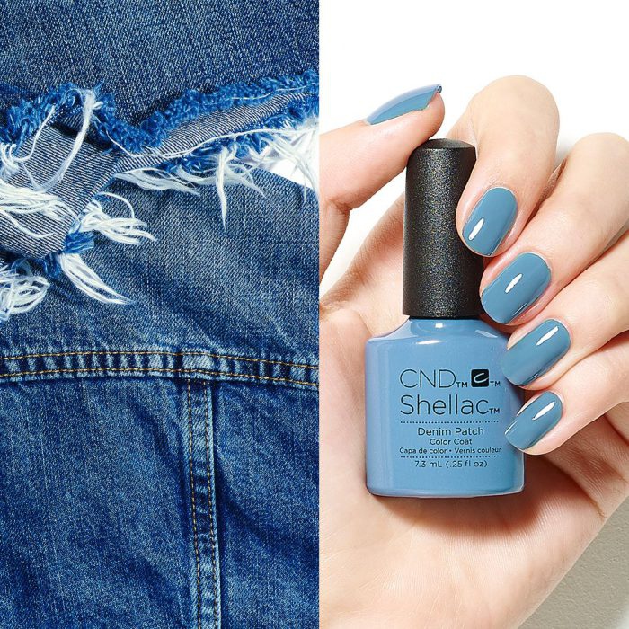 Cnd Nail Polish That Matches Your Favorite Pair Of Blue Jeans