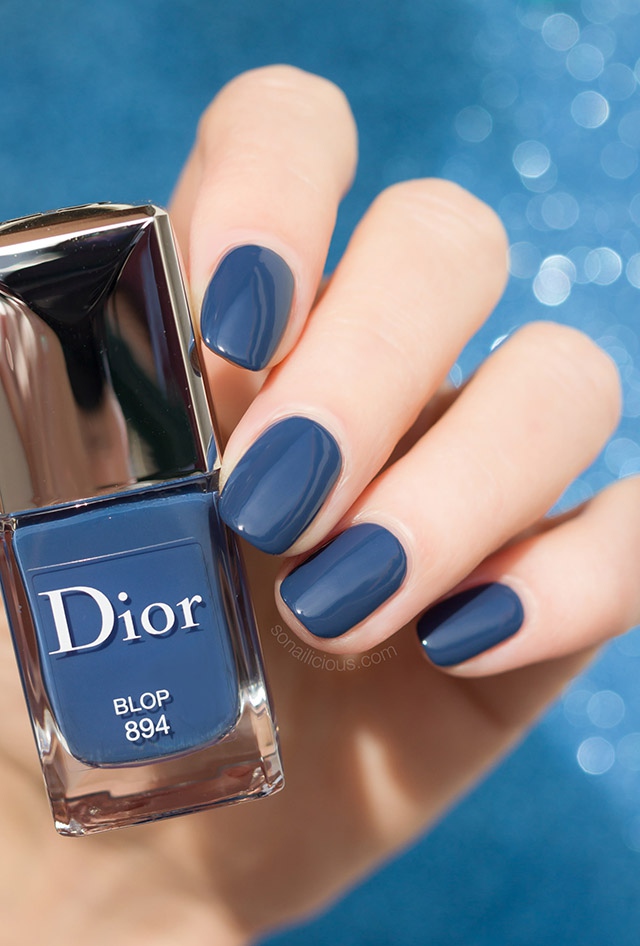 Dior Blop The Only Denim Blue Nail Polish You Need In Your Stash