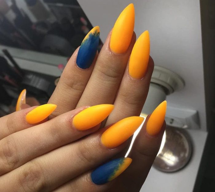 Yellow Acrylic Nails Top Design Ideas Inspiration
