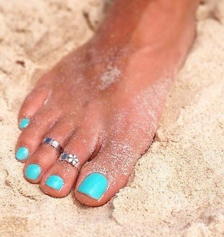 Beach Toes Turquoise Bay Shade