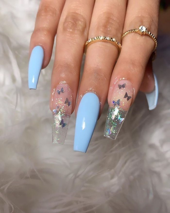 Beautiful Blue Acrylic Nails Ideas That Are Trending This Year