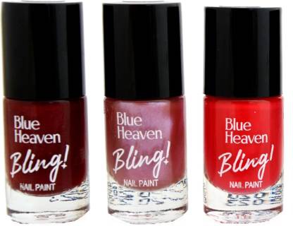 Blue Heaven Bling Nail Paint Multi