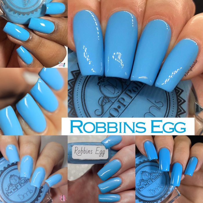 Pop Robins Egg The Spring Cream Shop Collection Blue Pastel