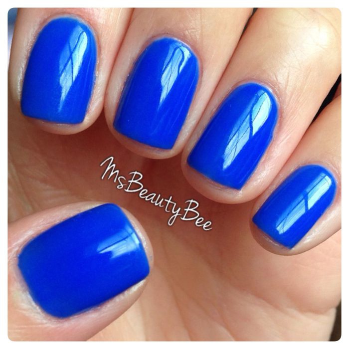 Blue Cobalt Nails
