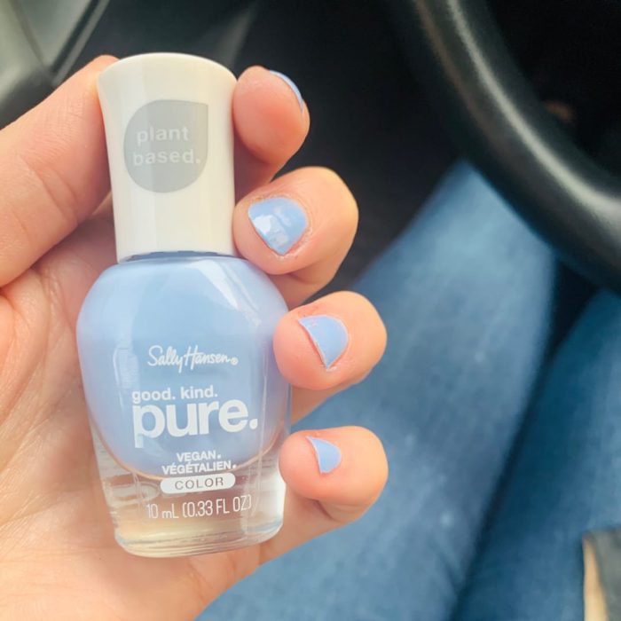 Sally Hansen Pure Crystal Blue Review