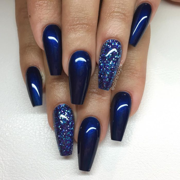 Solin Sadek On Instagram Midnight Blue Med Bltt Glitter