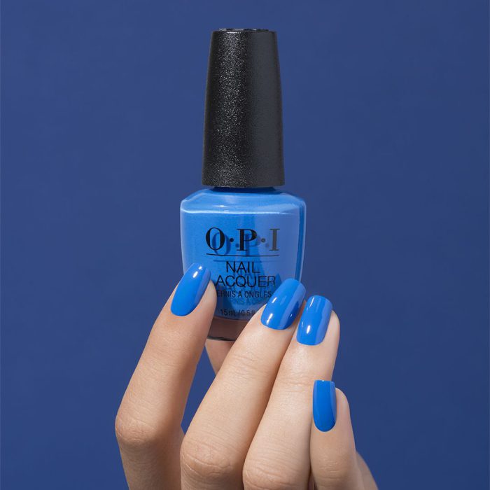 Blue Color Nails