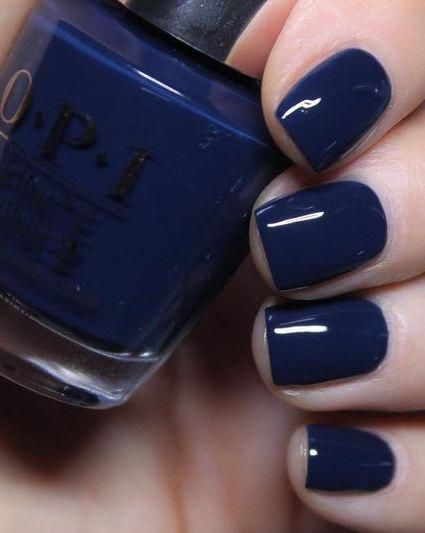 Unbelievable Dark Blue Nail Polish From Opi Nailpolishcolors